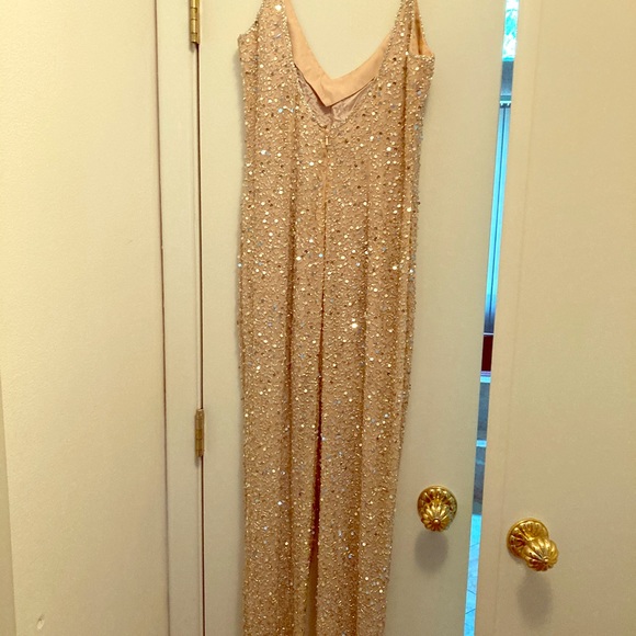 Sequined one piece jumpsuit - Picture 1 of 2